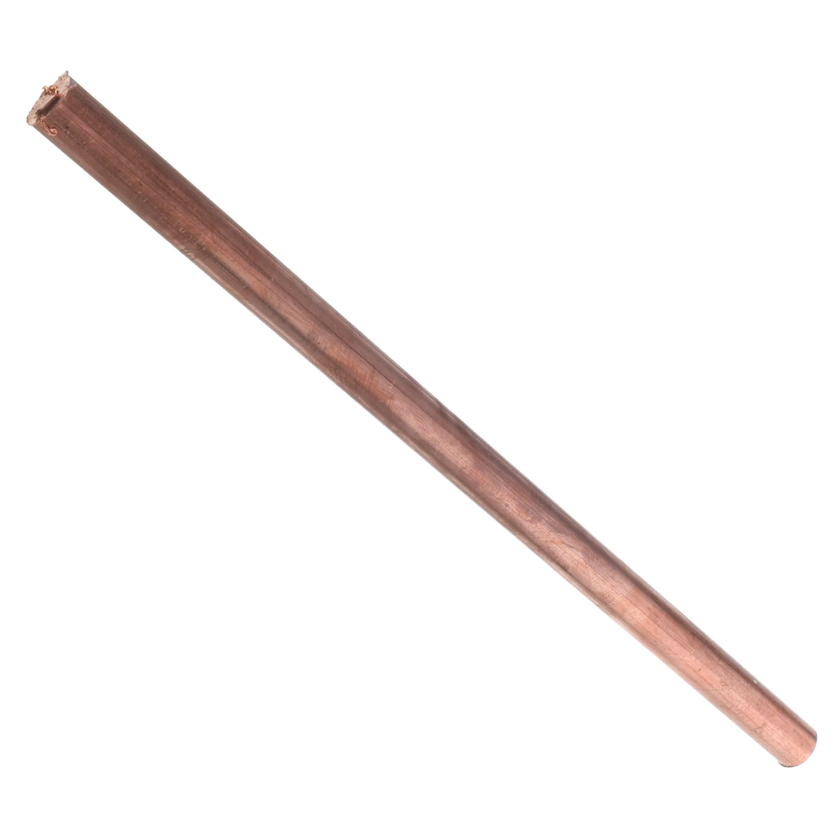 MUSISALY Copper Zinc Rods 12mm Copper Round Rod Set for Metal Crafting Garden Use