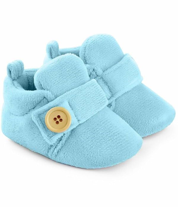Image of Star Fish Baby Boys & Girls 3 TO 12 Months Skin Friendly Comfortable Baby printed Booties