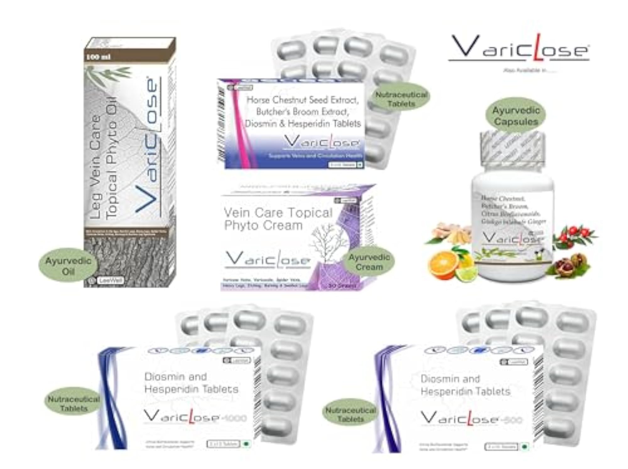 Variclose-500 Advanced Support for Varicose Veins