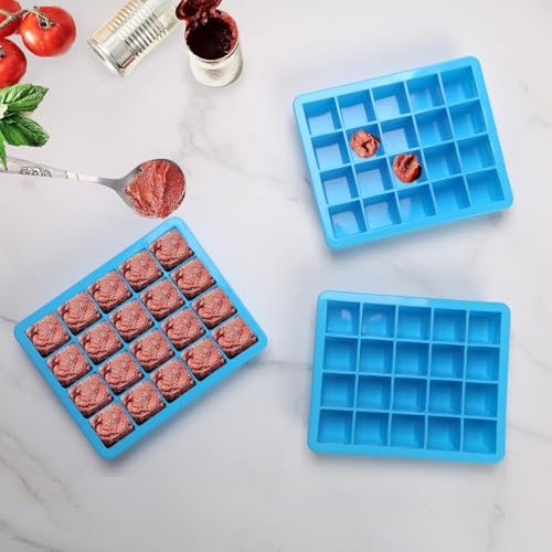 Moldes de silicona para congelador 1 cda azul 3 pack miniatura 2