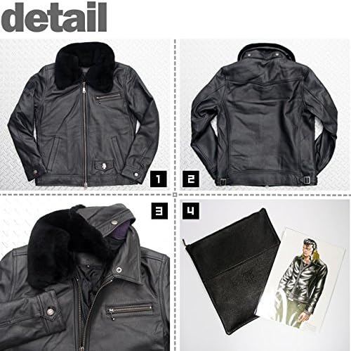 Amazon | [クローズ×ワースト] COLLARS ホースレザートラッカーJK 