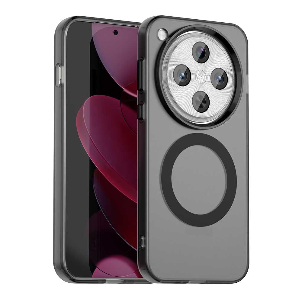 Compatible with Oppo Find X8 5G Case Cover,Supports Wireless Charging,Shockproof Magnetic Phone Case,Compatible with Oppo Find X8 5G Case Black