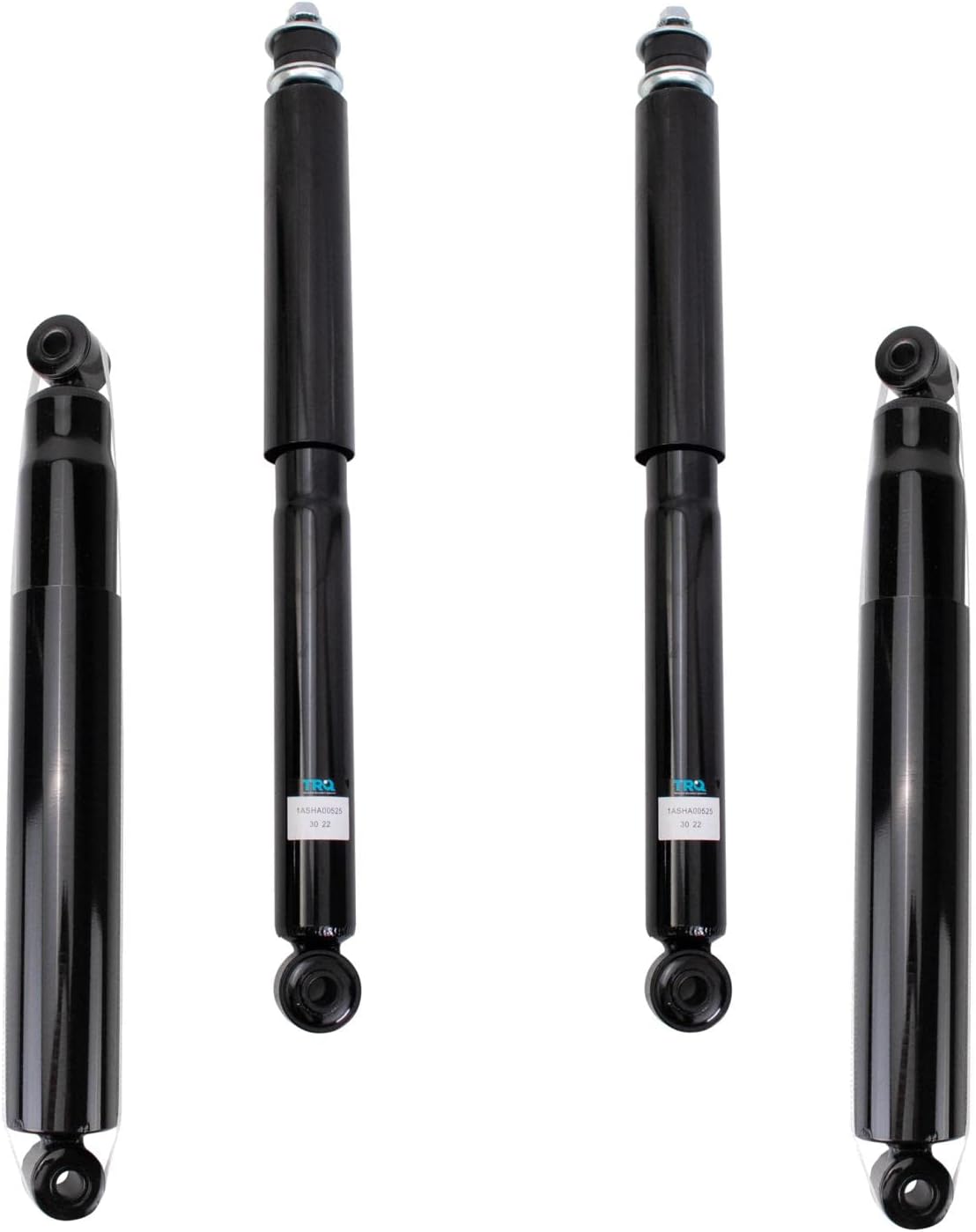 TRQ Front and Rear Shock Absorber Set Compatible with 2013-2018 Ram 3500