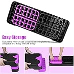 Adjustable Workout Aerobic Stepper in Fitness & Exercise Step Platform Trainer 3 settings adjustable height 4”-6”-8” - Image 4