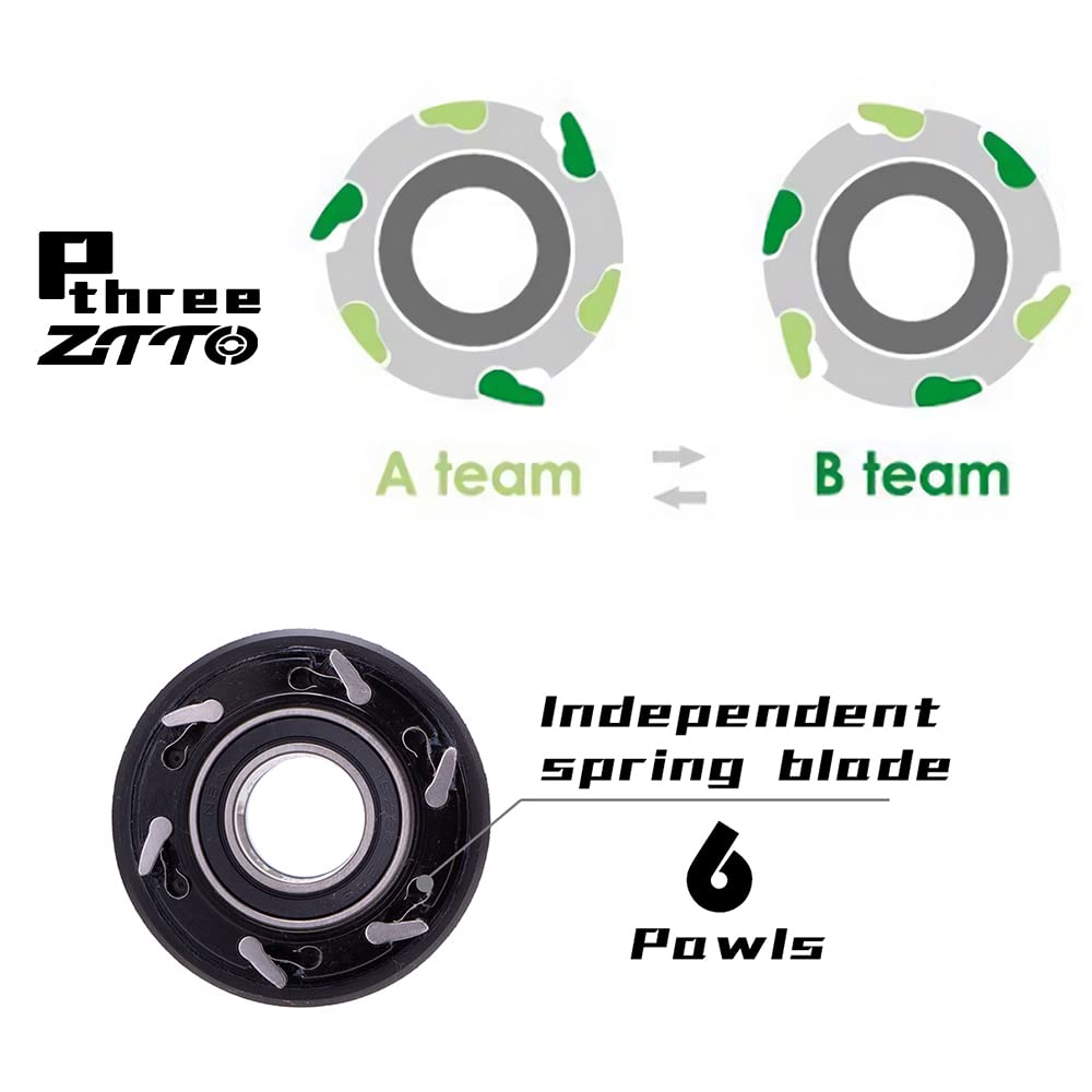 Amazon.com : ZTTO MTB 6 Pawls Disc Brake Hub 32 Holes P3 VS