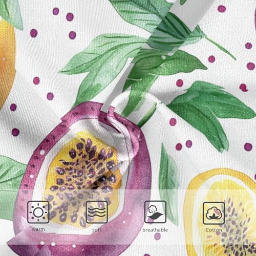 Wusikd Watercolor Passion Girls' Underwear Cotton Fruit Girls Briefs Soft Toddler Underwear 2T3