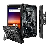 Untouchble [Compatible with ZTE Blade Vantage, ZTE Tempo X, ZTE Avid 4] Heavy Duty Shell Case with...