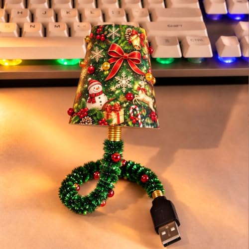 Christmas Projector Indoor Tree Shape Living Room Bedroom USB Holiday Lamp | Christmas projector indoor, tree shaped design USB powered plug in use Santa reindeer snowman snowflake patterns cozy nights - image 8