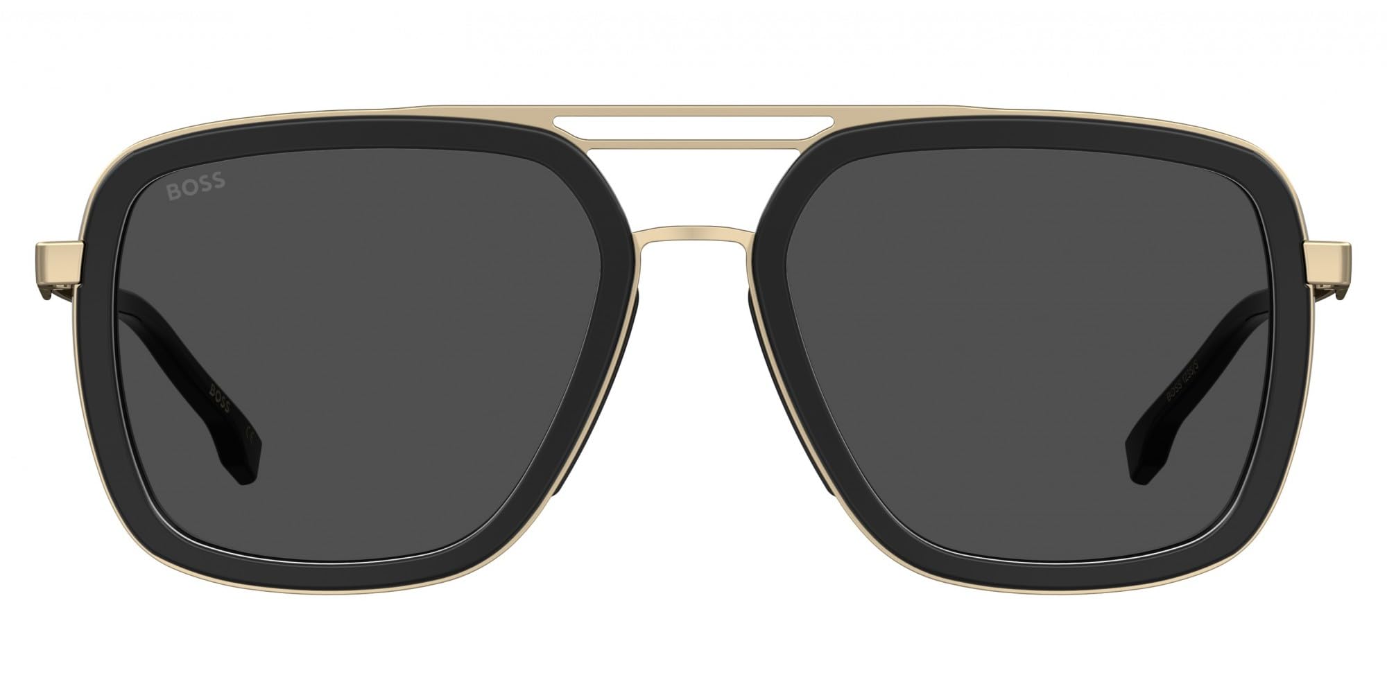 Boss 1235/S BLACK/GREY 55/19/145 Herrenbrillen Sonnenbrillen