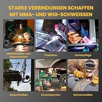 SSimder WIG Schweißgerät 140A DC 2-in-1 Lift TIG MMA Werkstatt – Ansicht 8