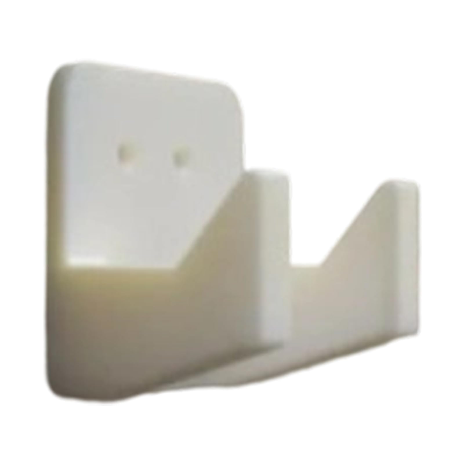 Geavonyg White Wall Mountable Equipment Rack Accessories Mount Storage Unit Rust Proof Hammer Rack Replacement Mounted Gavel Owner