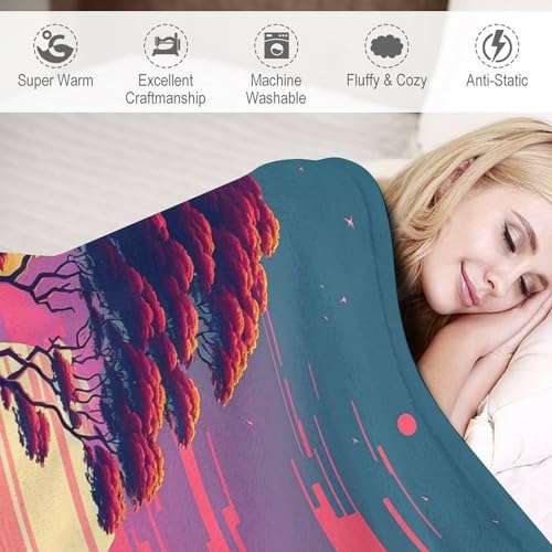 Couverture lourde Vibrfourmi : le plaid flannel hypoallergénique contre le stress