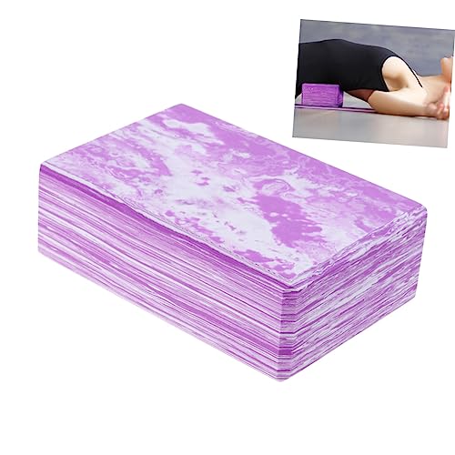 BESPORTBLE Tijolo De Bloco De Ioga Blocos De Ioga Adereços De Ioga Tijolo De Ioga Roxo