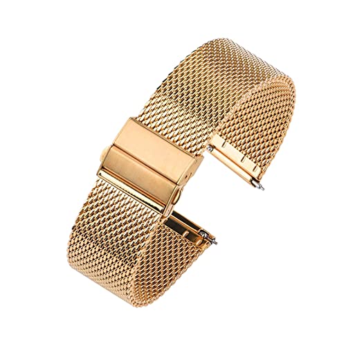 22mm 18mm Watch Strap 20 Mm Stainless Steel Fast Release Band Fit For Milanese Watch Band Bracelet Watch Strap Replacement