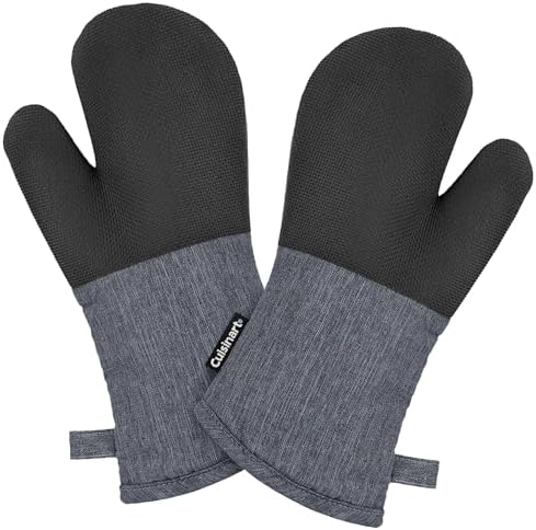 Cuisinart Kitchen Oven Mitts – Heat-Resistant Kitchen Mitts for O...