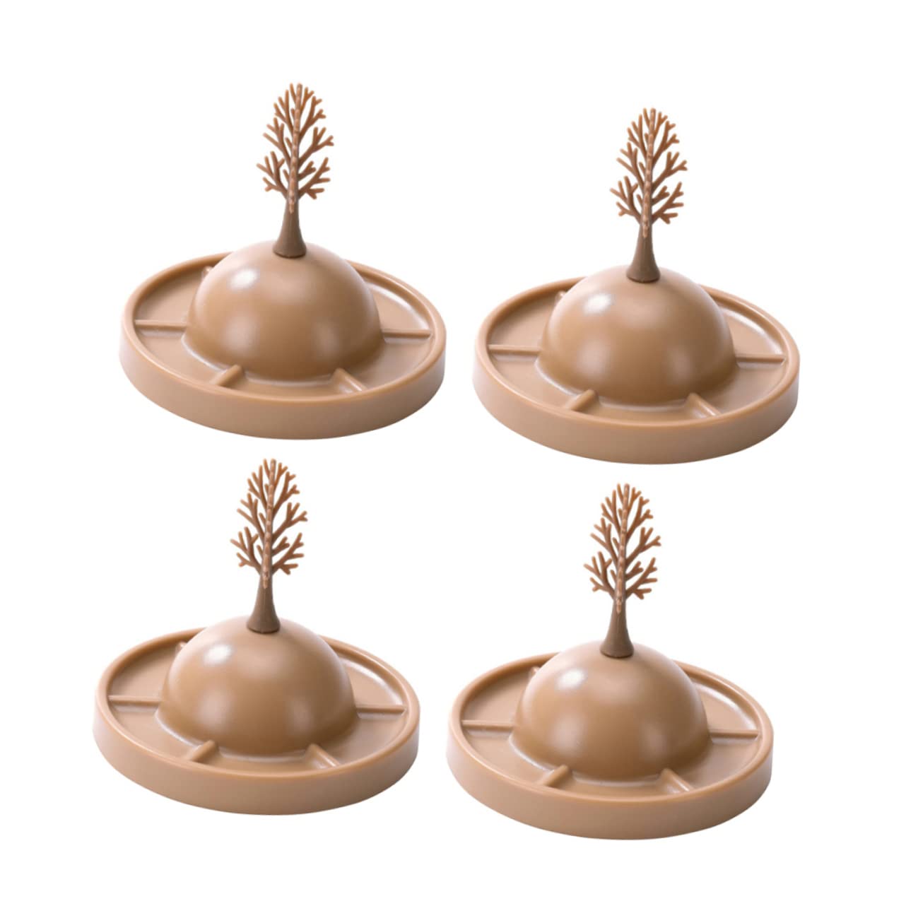 TIDTALEO 4pcs Cup Drain Rack Countertop Dry Rack Water Bottle Drying Rack Cup Stand Holder Bottles Drying Rack Tea Cups Holder Glass Cup Shelf Cup Storage Holder Three-Dimensional Baby Sink