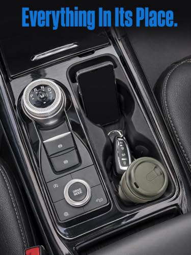 Inserciones portavasos para Ford Explorer 2020-2024 de silicona miniatura 6