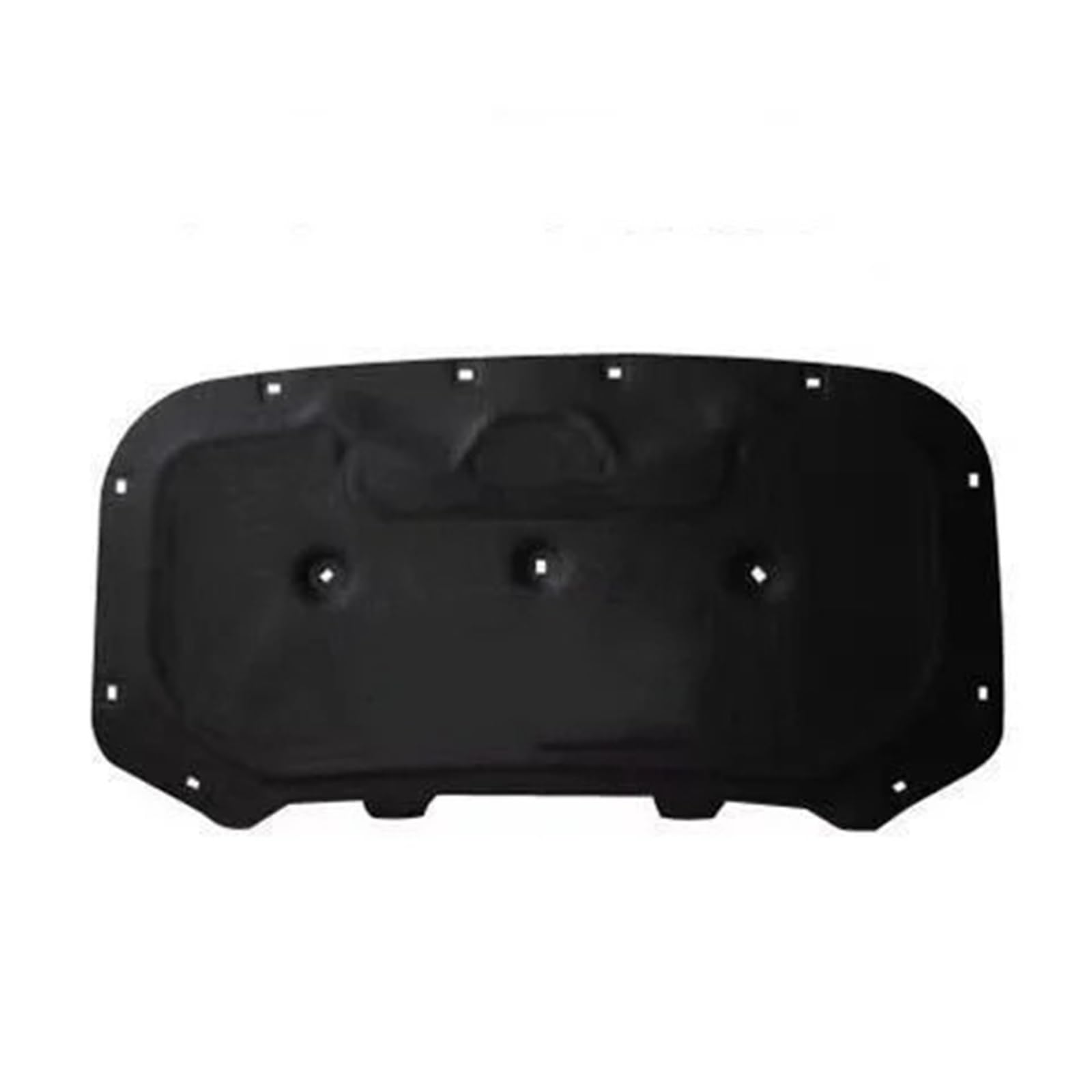 Ltusgt Black Car Hood Insulation Pad For Vw For Taos For Tharu 2019~2024 Car Engine Hood Pad Silver Front Engine Sound Insulation Carpet Rug Car Accessories(Black)