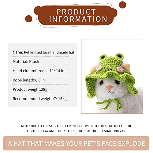 Cat Hat, Pet Cute Halloween Christmas Party Costume Accessories Headwear Comfortable For Puppy Cat Kitten Pet Puppies 11-14" (Cute Style) (Style 2) #TOP2