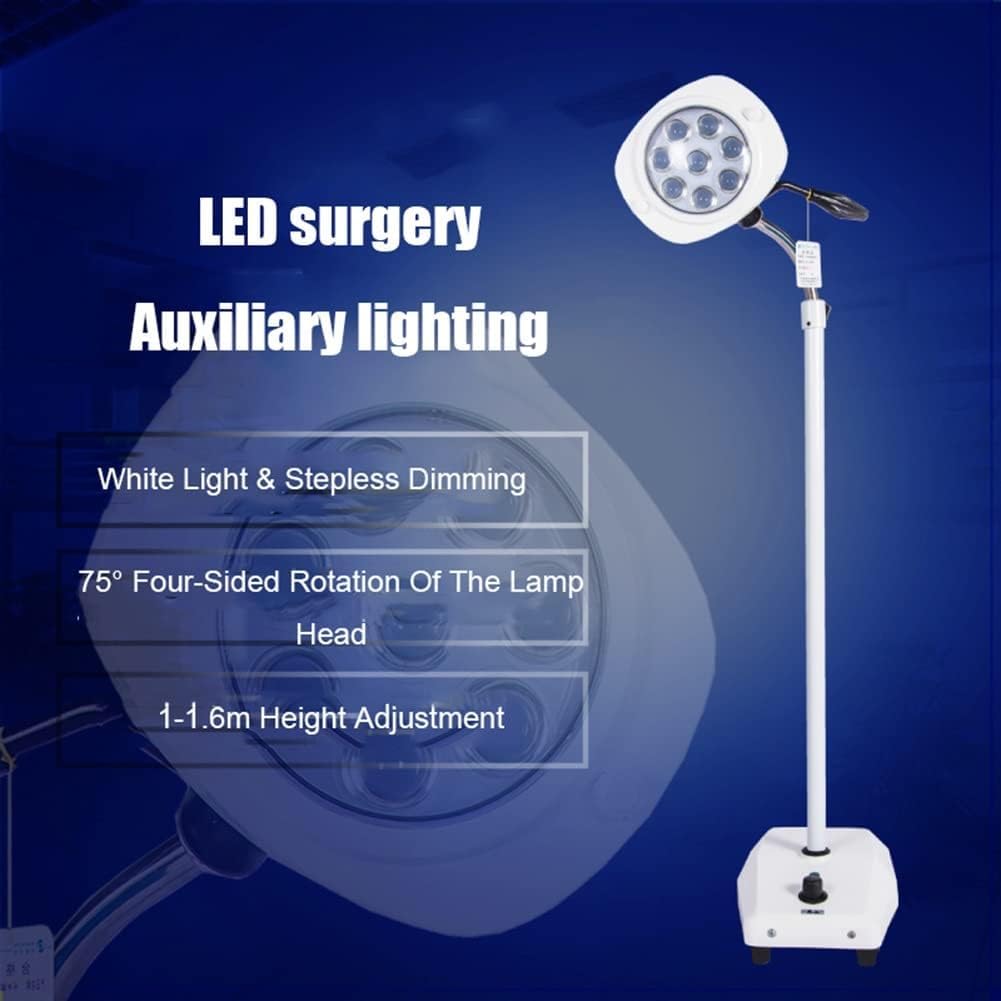 20W LED Gynäkologische Operationsleuchte - Tragbare Untersuchungslampe für HNO -Operationen und Gynäkologieuntersuchungen - Mobile medizinische Untersuchung Lichtchirurgischer Untersuchung