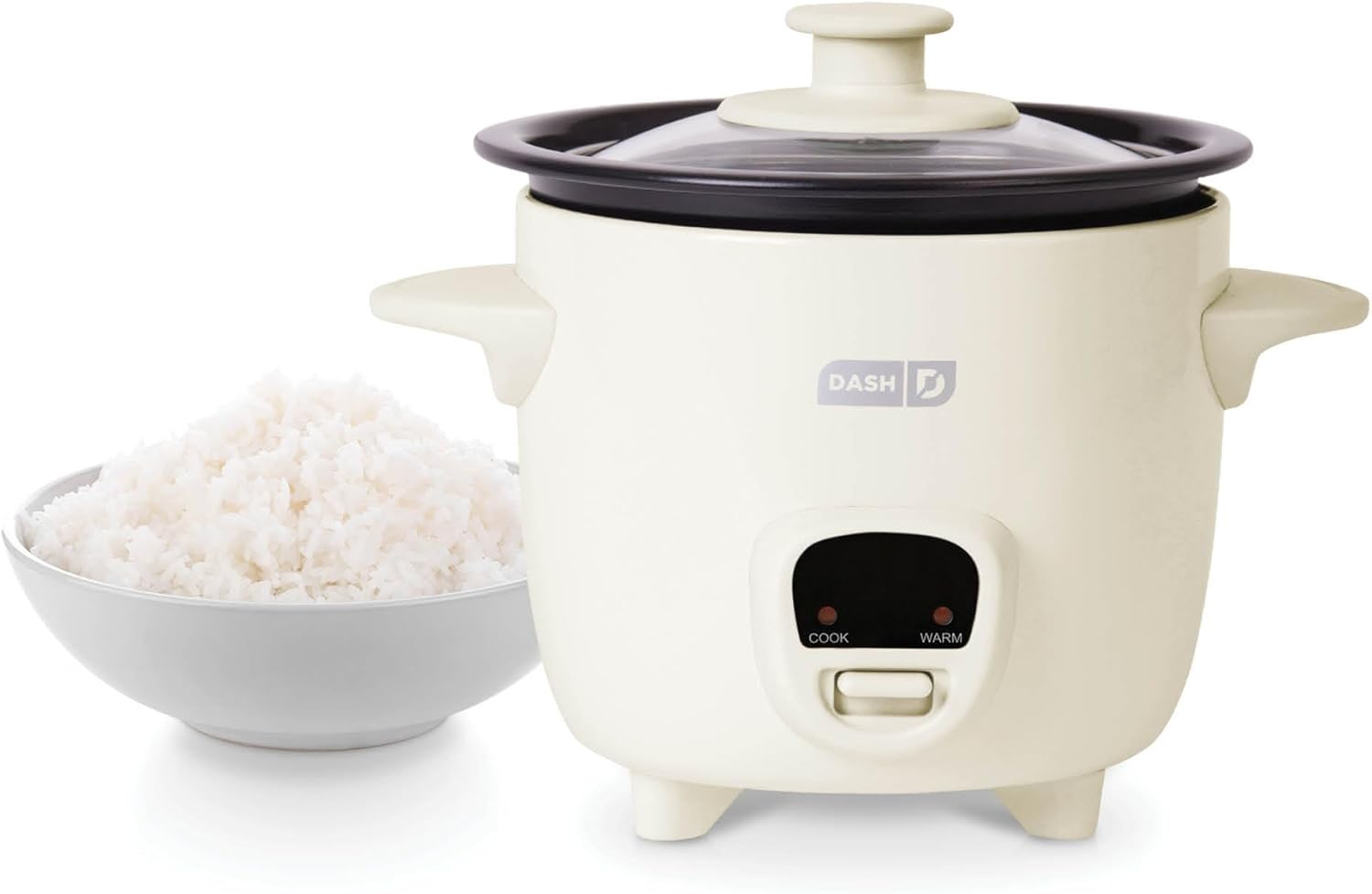 Dash Mini Rice Cooker Steamer with Removable Nonstick Pot