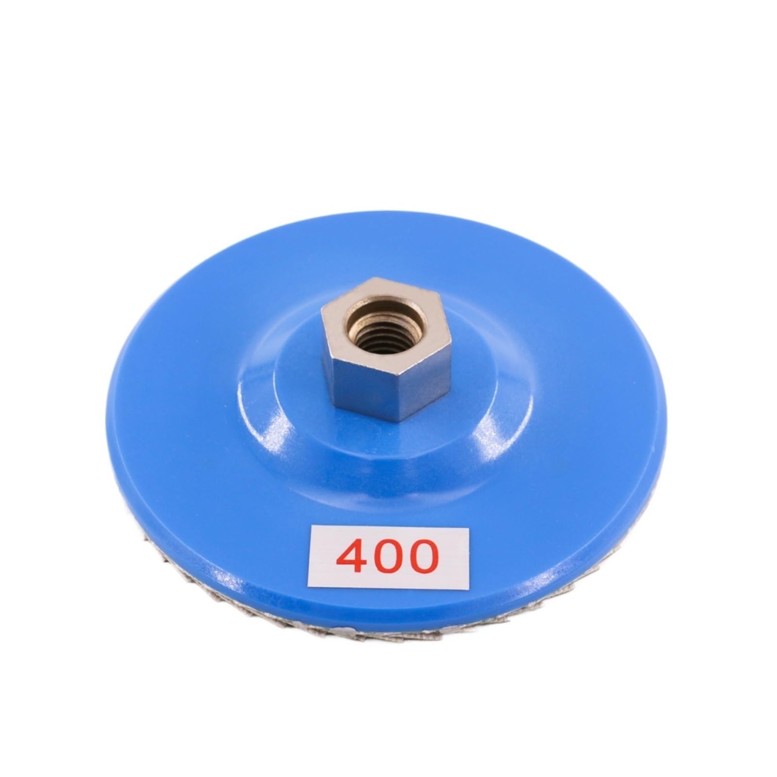 Mola for lucidatura da 4,5 pollici - Disco abrasivo a matrice in plastica grana 60/100/200/400