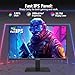 Z-Edge 27 inch 180Hz 165Hz Gaming Monitor, FHD 1080p, MPRT 1ms, IPS Monitor Gaming, 300nits, 16.7M Colors, 120% sRGB, UG27F Frameless Bezel, DP x1, HDMI x1