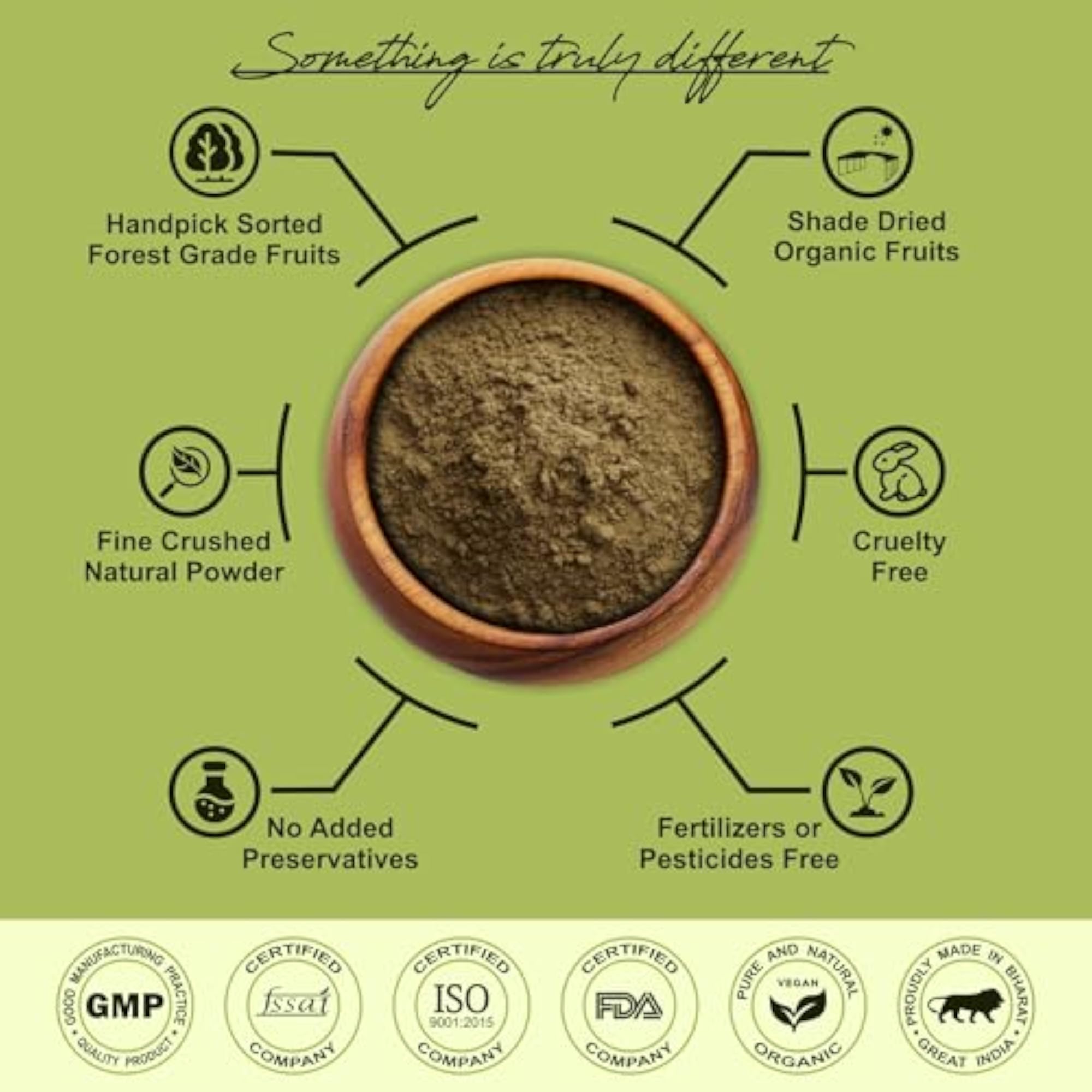 Choti Harad Powder, 250gm Herbal for Digestive Health
