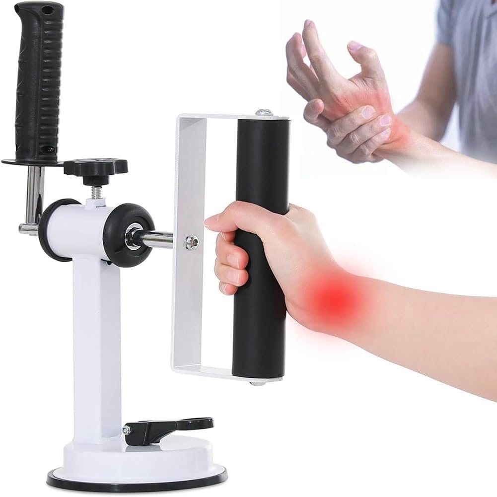 Wrist Rehabilitation Training Device, Wrist Rehabilitation Exercise Pronation and Supination, Forearm Trainer, Adjustable Resistance, for Hand Dysfunction, Stiff Wrist