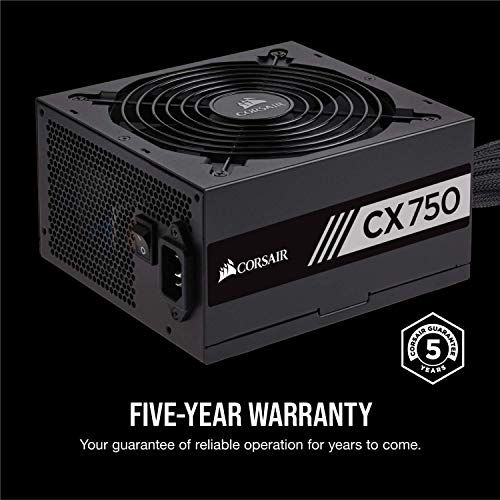 Corsair Cx Series 750 Watt (2017) 80 Plus Bronze Certified Non-Modular Power Supply (Cp-9020123-Na) #TOP2