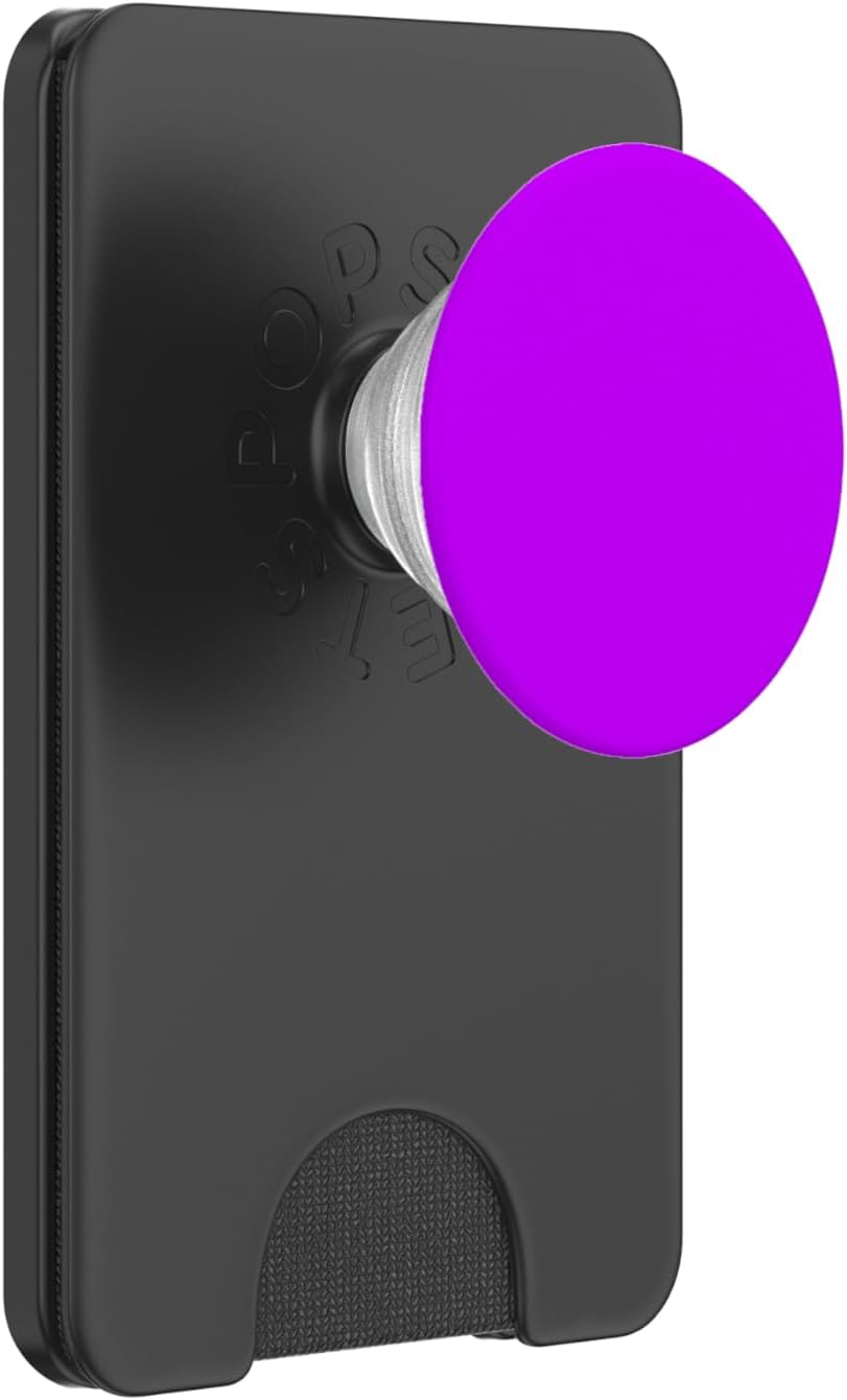 PopSockets Phone Grip with Expanding Kickstand-Bright Purple PopSockets Adhesive PopGrip