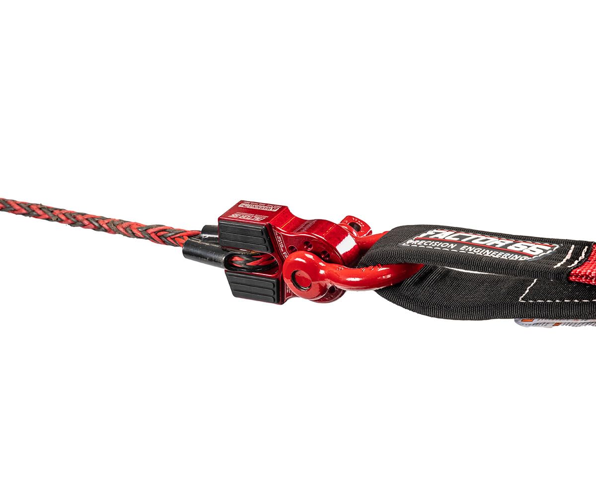 Factor 55 00050-04 Flatlink Shackle Mount - Black by