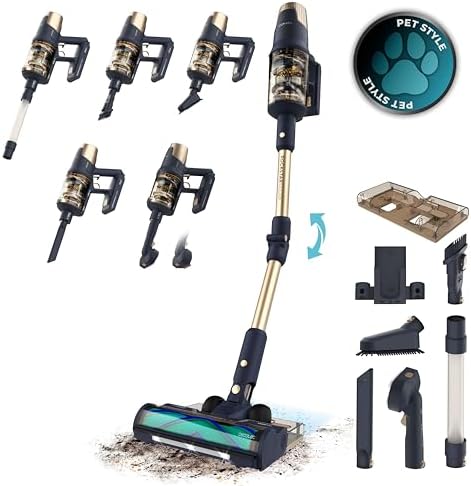 Cecotec Aspiradora Escoba sin Cable Conga Rockstar 10500 Solar Aq...