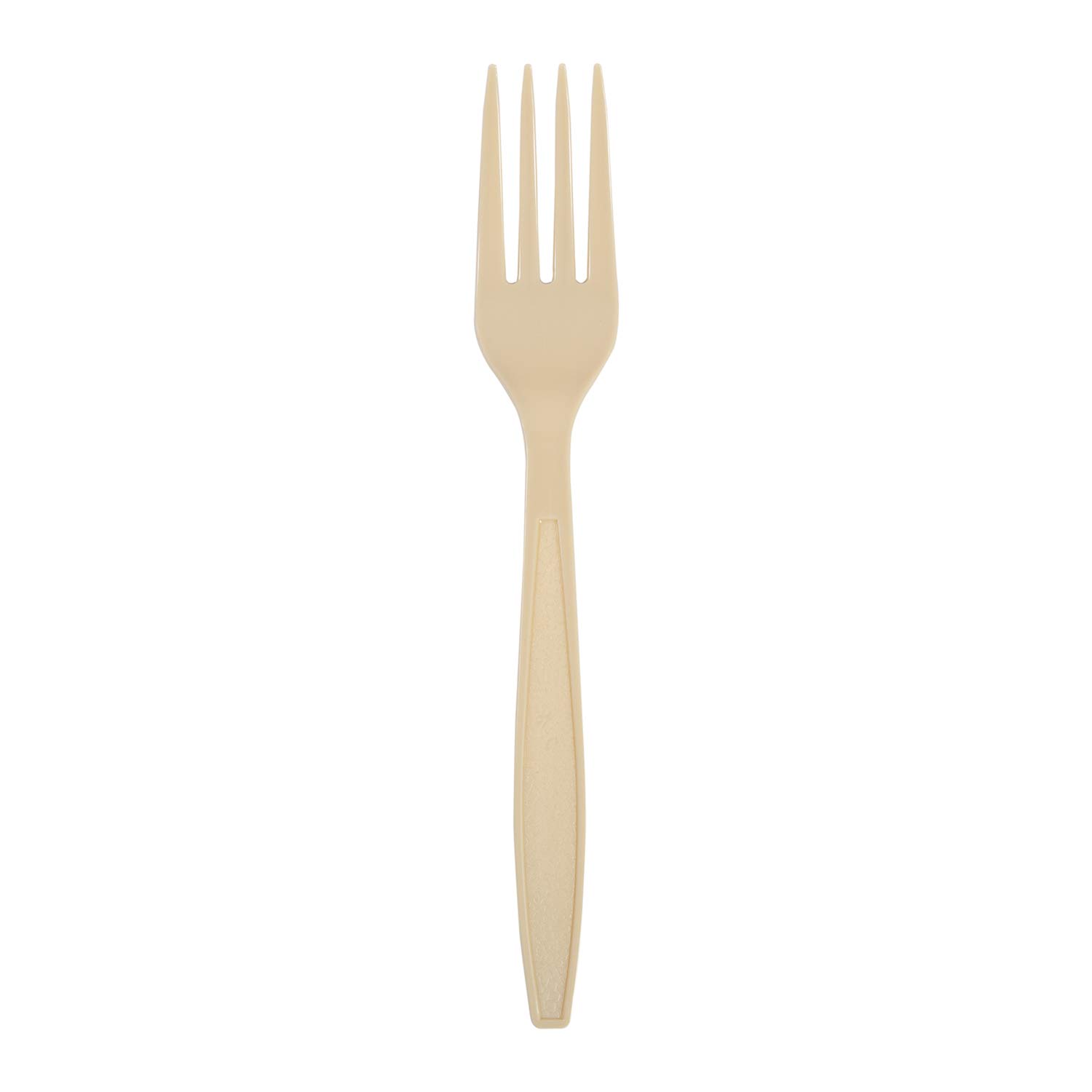 AmerCareRoyal Heavy Weight Unwrapped Disposable Polystyrene Plastic Forks for Restaurants and Catering – Plastic, White, Pack of 1000, Model S1601CH-C