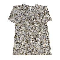 Amazon | 【 上質 な 日本 製 割烹着 】【 花 柄系 割烹着 人気 NO1