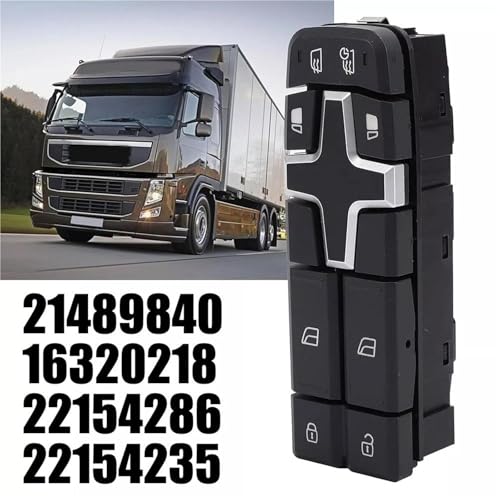 Interrupteur lève-vitre Volvo FH FM commande électrique fluide avant gauche