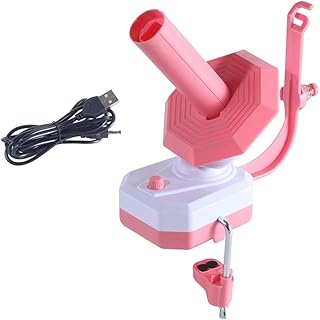 MeevrgR Bobinadora eléctrica de hilo - Gran capacidad, control de velocidad continuo, construcción ABS, diseño compacto, opciones coloridas (azul)