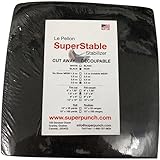Superpunch Cutaway 3.0 oz Stabilizer, SuperStable Black Thick Cut Away for Embroidery – 7.5 inch x 8
