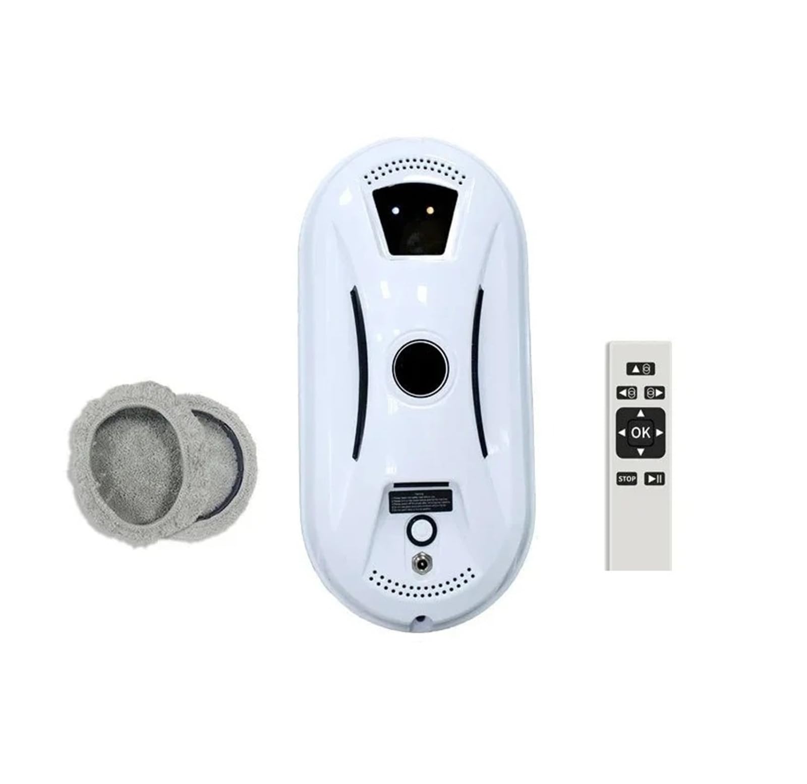 Hghadpltm One Color Intelligent Window Cleaning Robot Electric Glass Vacuum Cleaner With Remote Control For Smooth Surfaces