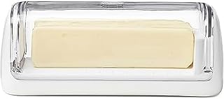 Chef’n Slice'n Store Butter Dish with Built-In Slicer Lid – Fits Long & Short Sticks, Measurement Marks Included – Keeps Butter Fresh & Ready to Slice