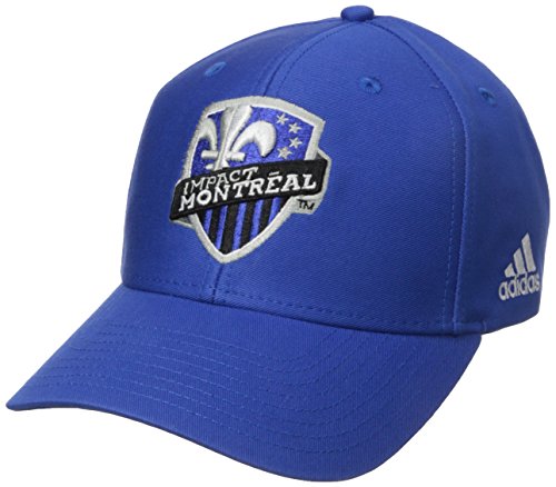 MLS Impact Montreal Men's Basic Structured Adjustable Cap, One Size, Blue