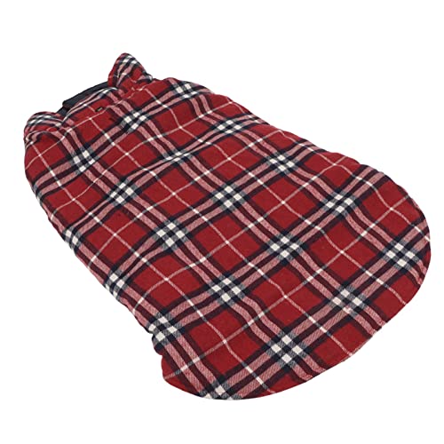 Shanrya Chaleco cálido para perro, chaqueta de invierno para perro a la moda (5XL)