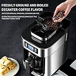 QJRGUY Built-in Drip Grinder Machines In Fully Automatic Display For Espresso Keep Warm Home Appliance (Color Size : (Coffee Maker CN) - Image 4