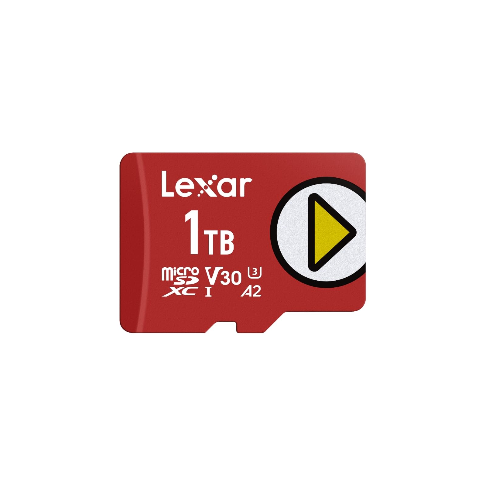Lexar Play Carte Micro SD 1To, microSDXC UHS-I, jusqu'à 205 Mo/s Lecture, 140 Mo/s écriture, Classe 10, U3, V30, A2, vidéo 4K, Carte Haute Vitesse pour Switch/appareils de Jeu Portables/Smartphones