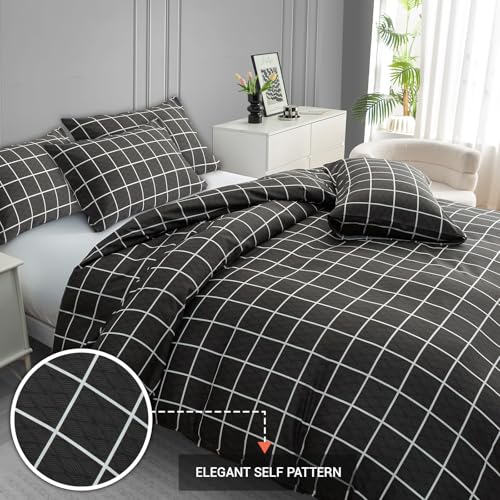 Parure de lit de qualité supérieure Lazzaro housse de couette ultra douce