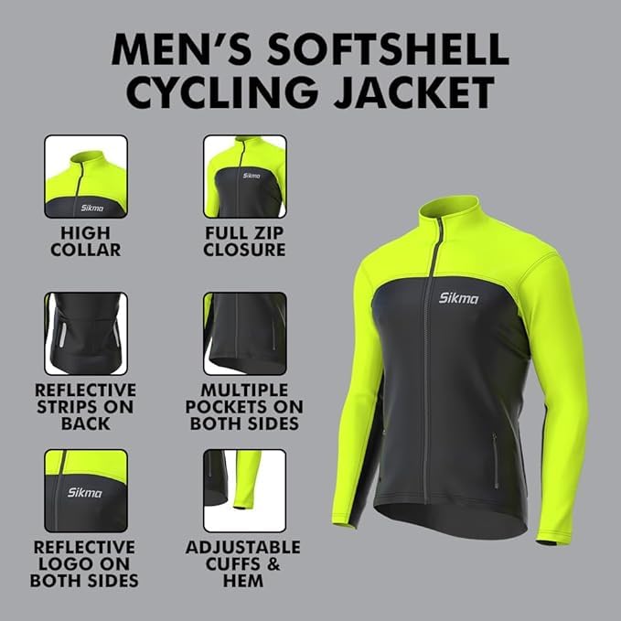 Chaqueta Softshell para Hombre Sikma, Impermeable y Forrada miniatura 3