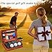 YOREPEK Golf Accessories Kit for Men, Golf Stuff Set with Leather Case, Golf Balls, Golf Tees, Multifunctional Divot Knife, Monocular, Scorer, Golf Gifts for Men Women Golfers
