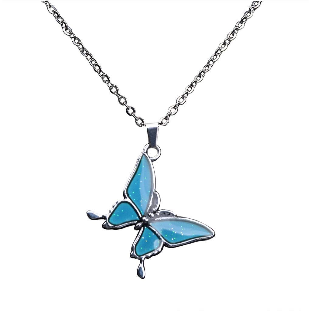FM FM42 Temperature Sensing Color Changing Pendant Necklace with 19.29