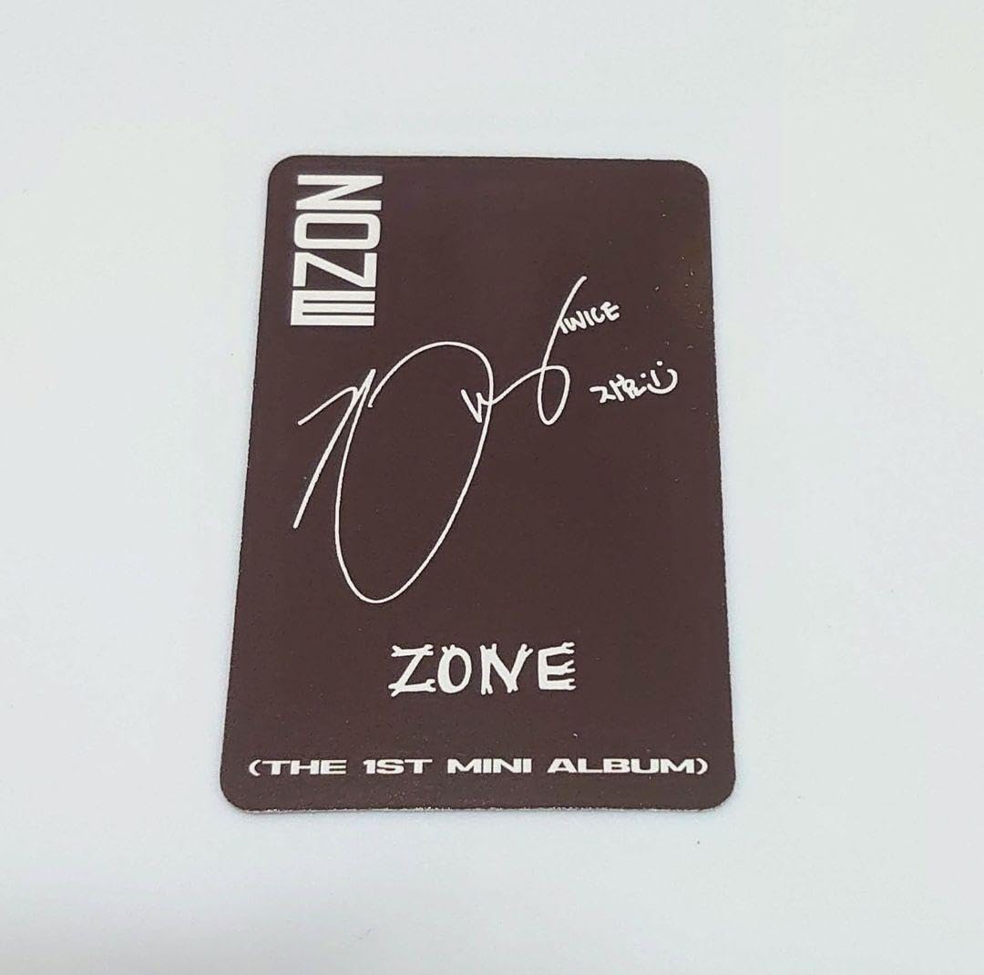Amazon.co.jp: TWICE ジヒョ ZONE アルバム 封入 トレカ : おもちゃ