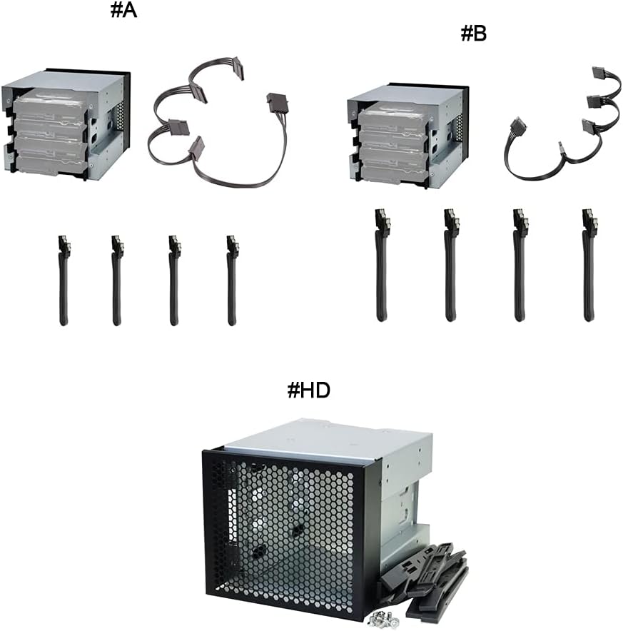 5インチ 3 X オプティカルベイ - 4ベイ 3.5 ケージ ラック ブラケット ハードトレイ アダプター コンバーター